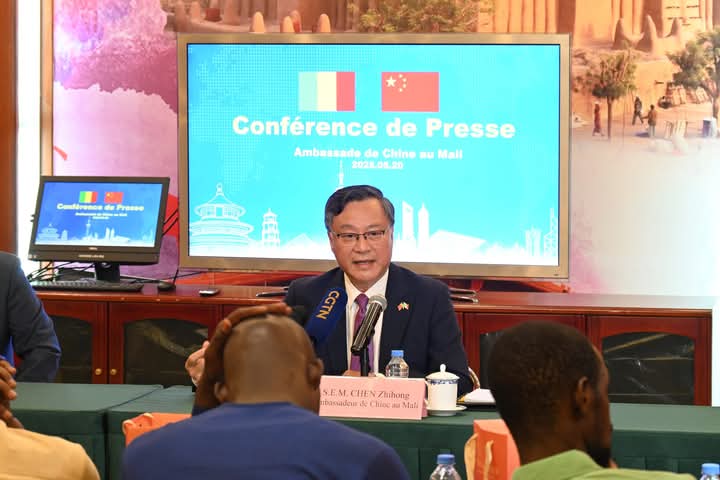 Coopération entre la Chine et le Mali : L'Ambassadeur chinois renouvelle son engagement envers le progrès du Mali